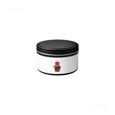 SosKhersiMakaroni Tin Candle 04 Black