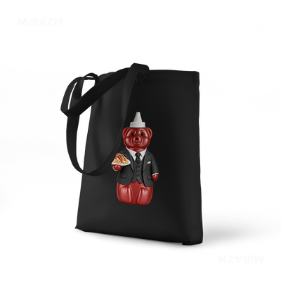 SosKhersiMakaroni Tote Bags 01 Black