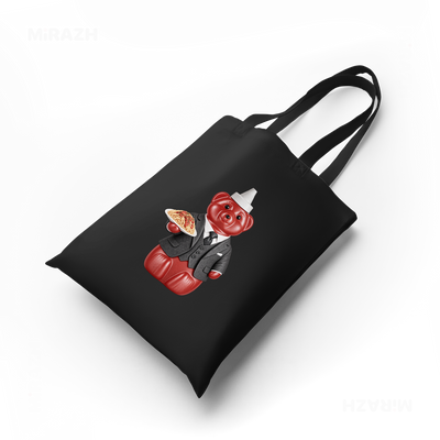 SosKhersiMakaroni Tote Bags 04 Black