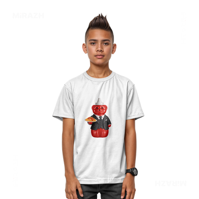 SosKhersiMakaroni Youth T Shirt 03 White