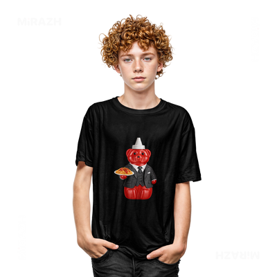 SosKhersiMakaroni Youth T Shirt 05 Black