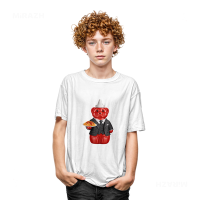 SosKhersiMakaroni Youth T Shirt 05 White