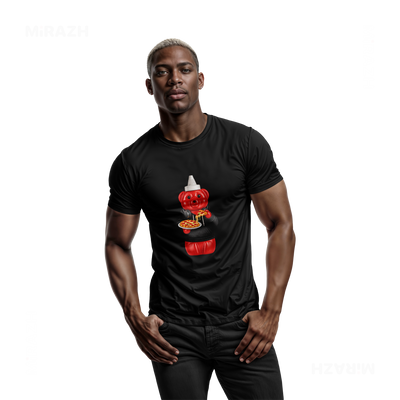 SosKhersiPizza Adult T Shirt 02 Black