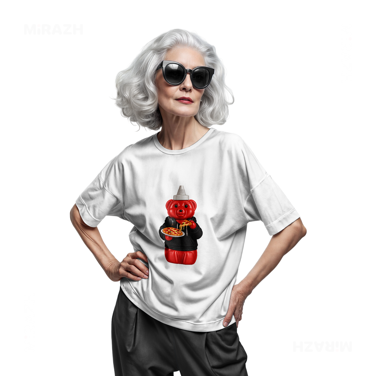 SosKhersiPizza Adult T Shirt 07 White