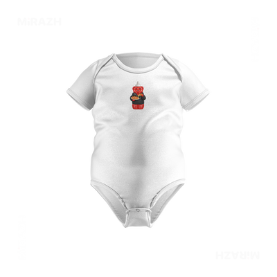 SosKhersiPizza Baby Onesies 01 White