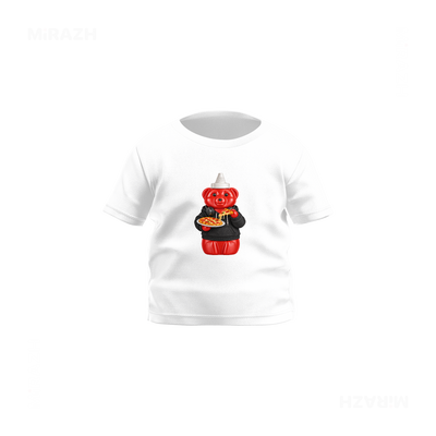 SosKhersiPizza Baby T Shirt 01 White