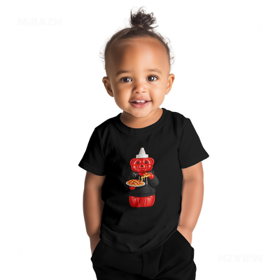 SosKhersiPizza Baby T Shirt 04 Black