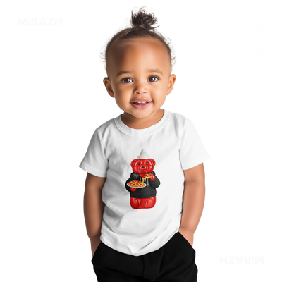 SosKhersiPizza Baby T Shirt 04 White
