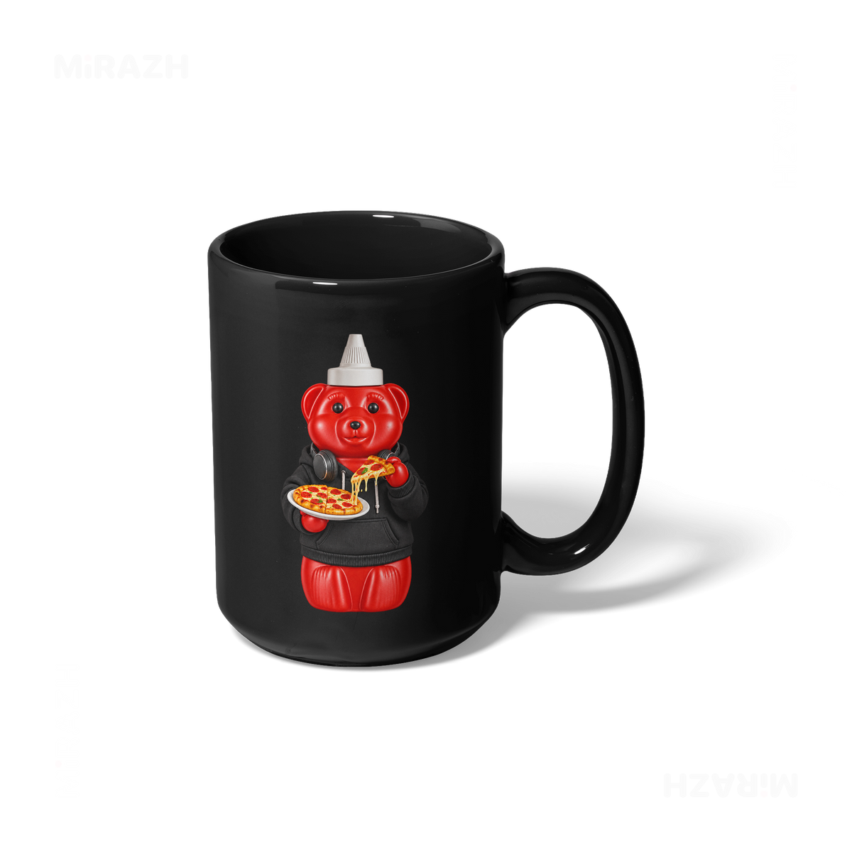 SosKhersiPizza Ceramic Mug 01 Black