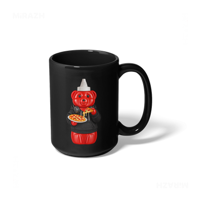 SosKhersiPizza Ceramic Mug 01 Black