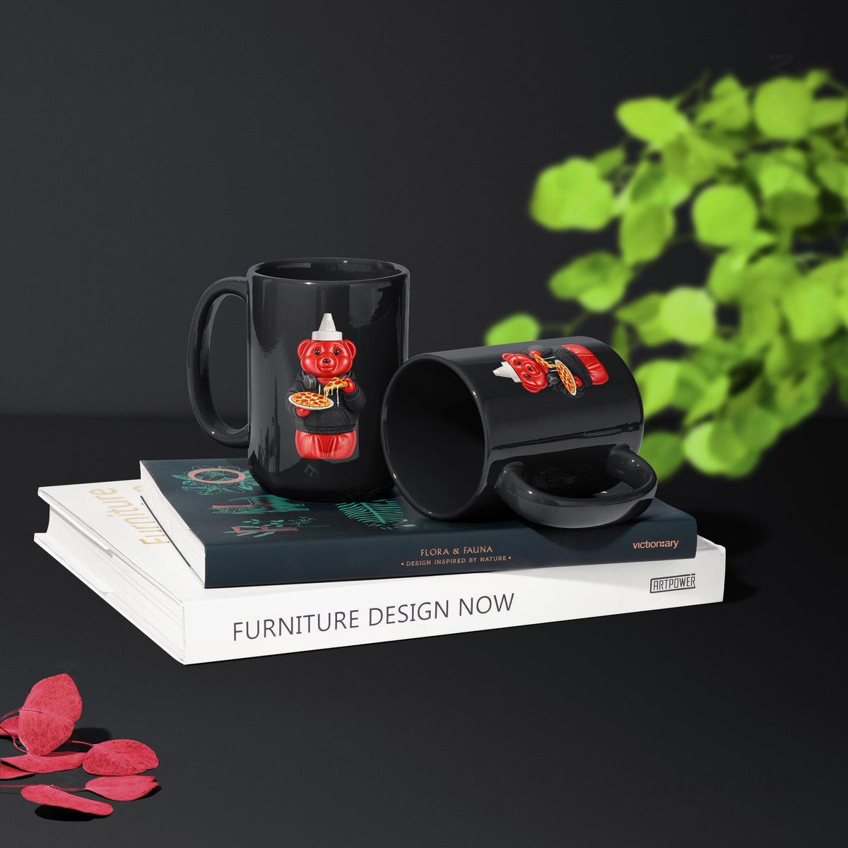 SosKhersiPizza Ceramic Mug 02 Black