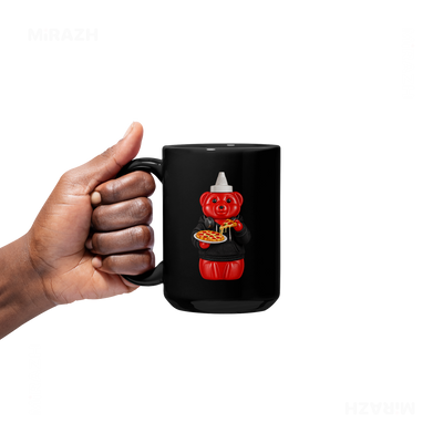 SosKhersiPizza Ceramic Mug 05 Black