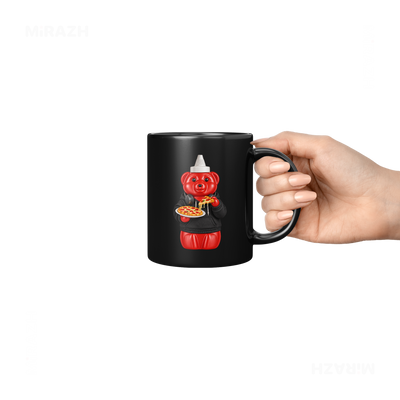 SosKhersiPizza Ceramic Mug 06 Black