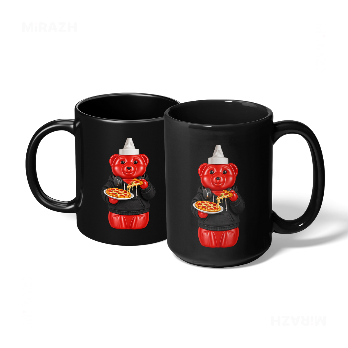 SosKhersiPizza Ceramic Mug 07 Black