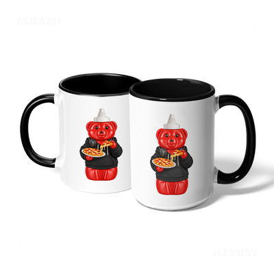 SosKhersiPizza Ceramic Mug 07 White Black