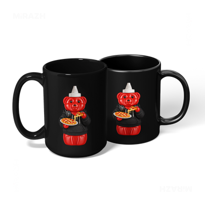 SosKhersiPizza Ceramic Mug 08 Black