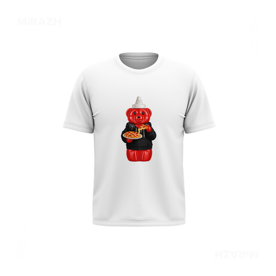 SosKhersiPizza Couple T Shirt 03 White
