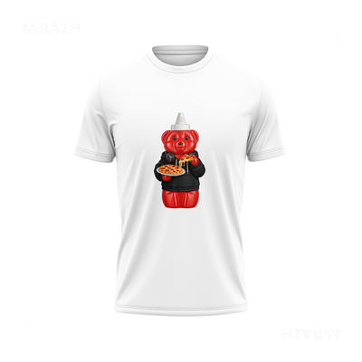 SosKhersiPizza Couple T Shirt 04 White