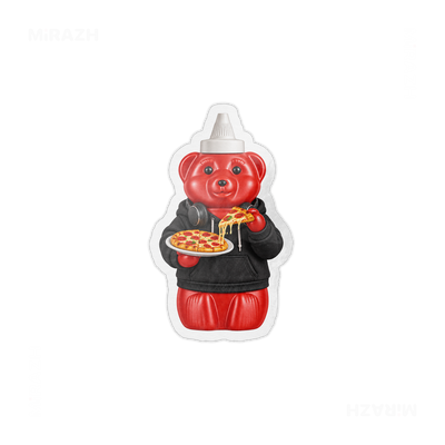 SosKhersiPizza Die Cut Magnet 01
