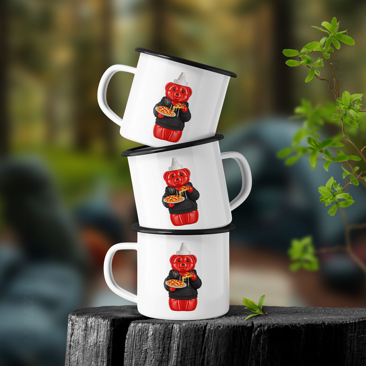 SosKhersiPizza Enamel Camping Mug 02