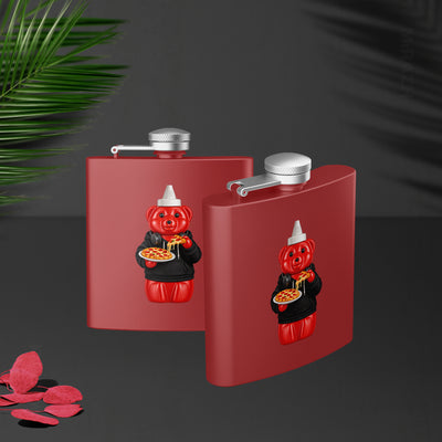 SosKhersiPizza Hip Flasks 02 Red