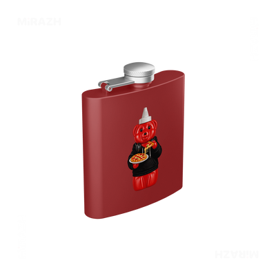 SosKhersiPizza Hip Flasks 03 Red