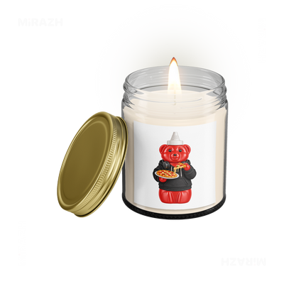 SosKhersiPizza Scented Candle 01 Clear