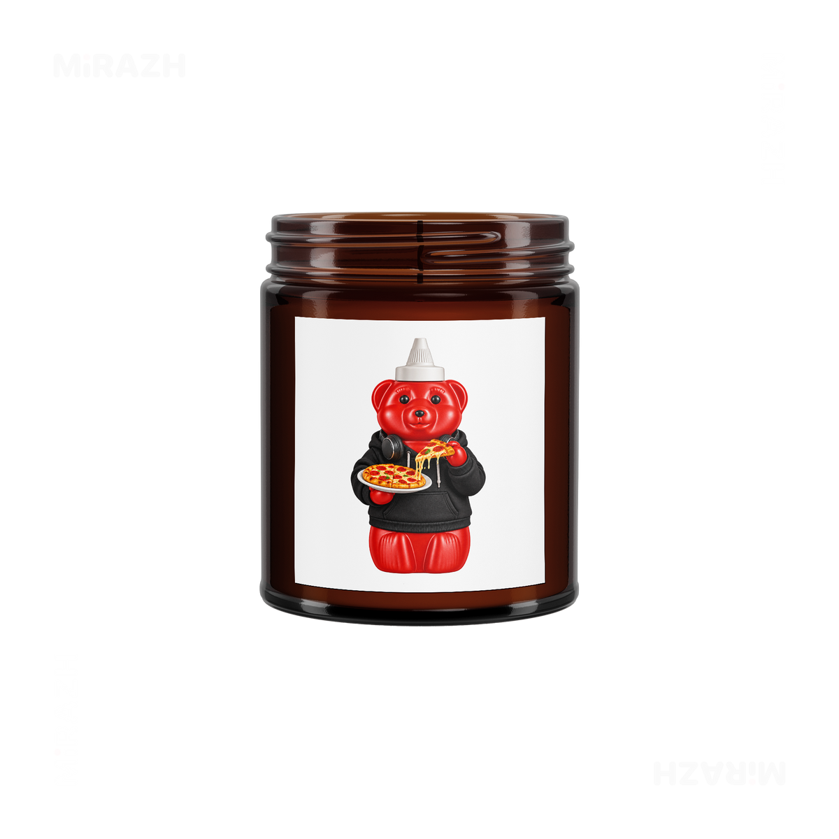 SosKhersiPizza Scented Candle 03 Amber