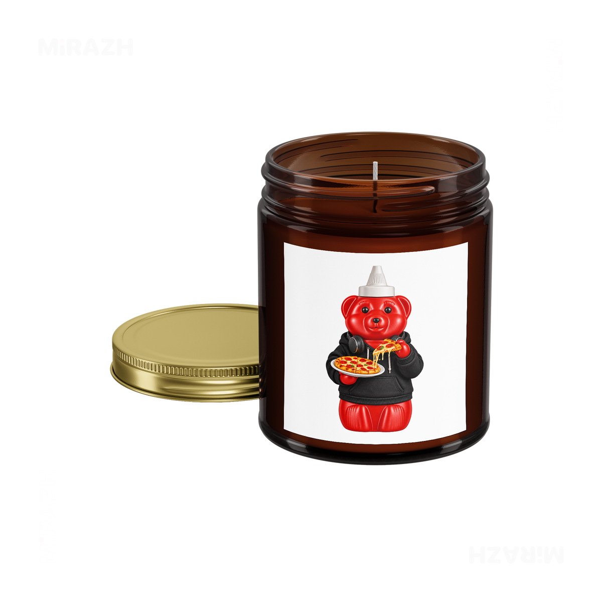 SosKhersiPizza Scented Candle 05 Amber