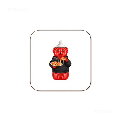SosKhersiPizza Semi Glossy Coaster 03