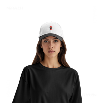 SosKhersiPizza Snapback Caps 07 White Black DTF