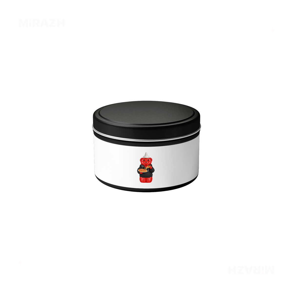 SosKhersiPizza Tin Candle 04 Black