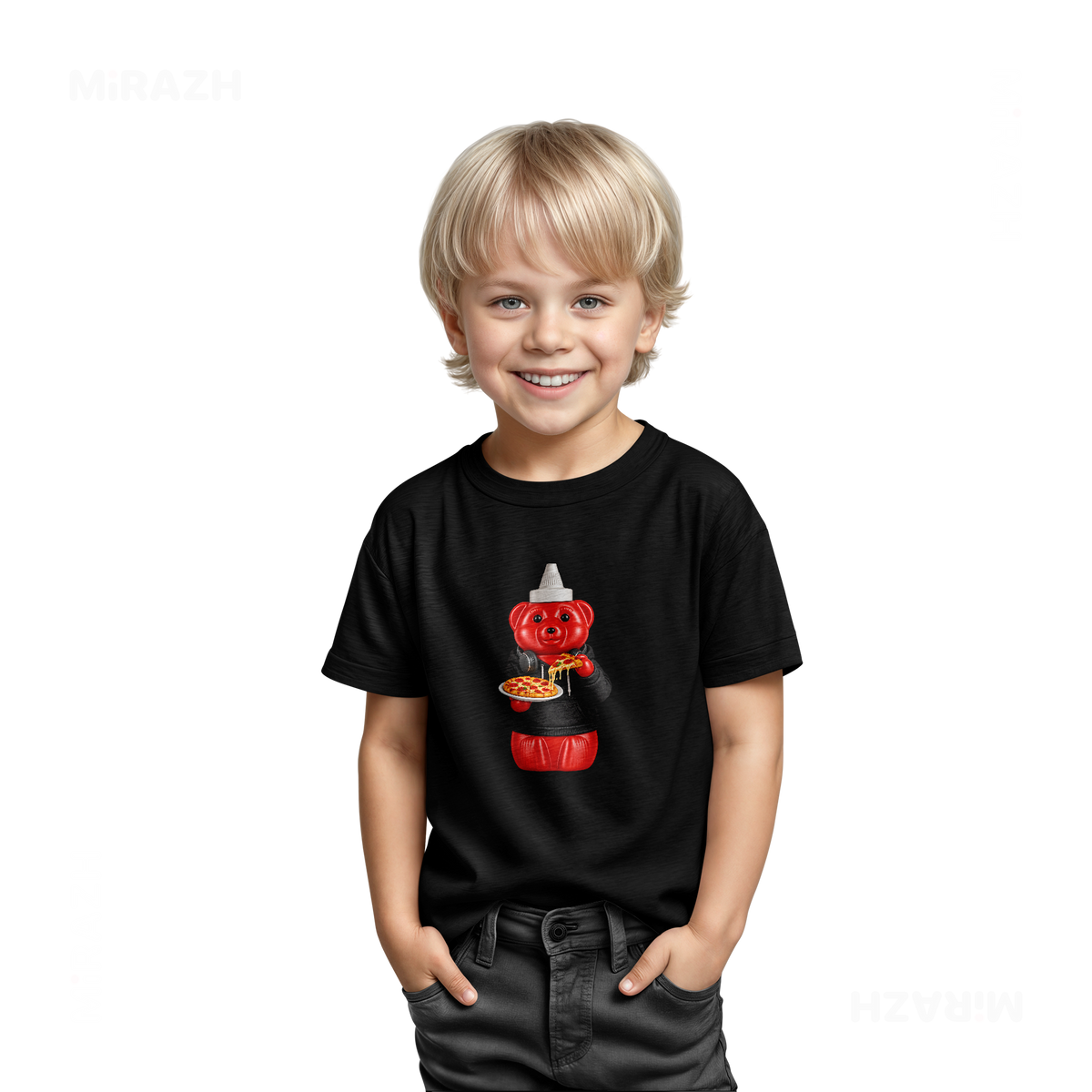 SosKhersiPizza Toddler T Shirt 03 Black