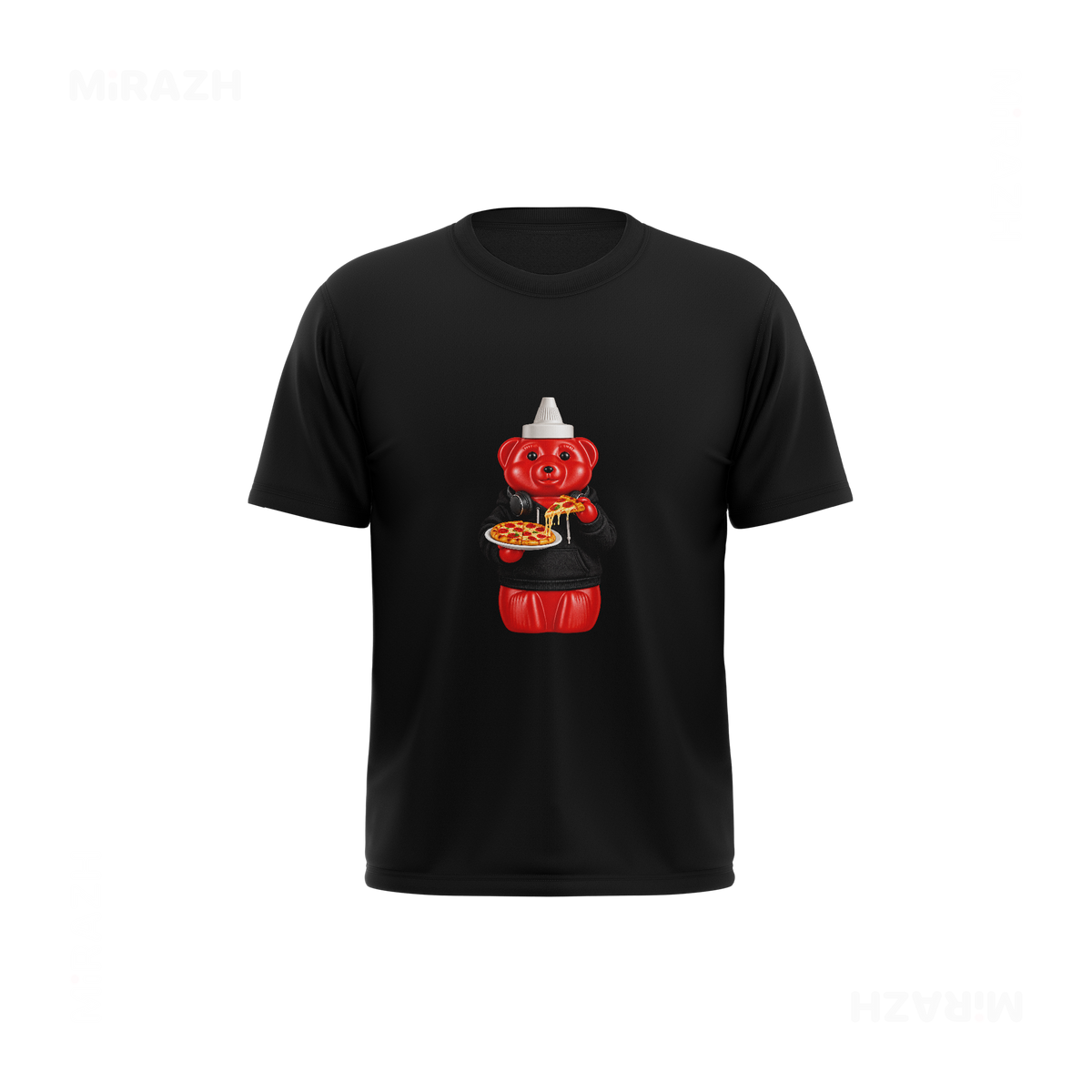 SosKhersiPizza Youth T Shirt 01 Black