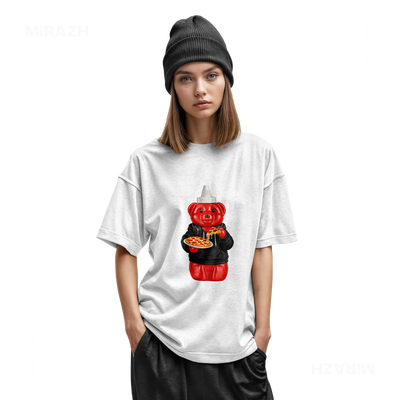 SosKhersiPizza Youth T Shirt 02 White