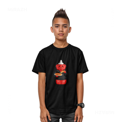SosKhersiPizza Youth T Shirt 03 Black