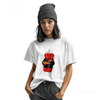 SosKhersiPizza Youth T Shirt 04 White