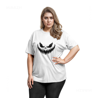 WickedJackOLantern Adult T Shirt 03 White