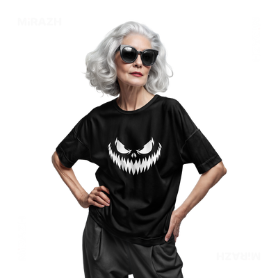 WickedJackOLantern Adult T Shirt 07 Black