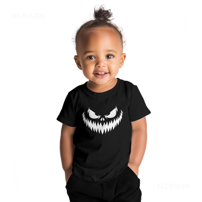 WickedJackOLantern Baby T Shirt 04 Black