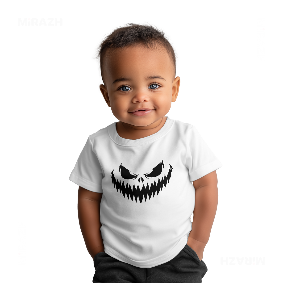 WickedJackOLantern Baby T Shirt 05 White