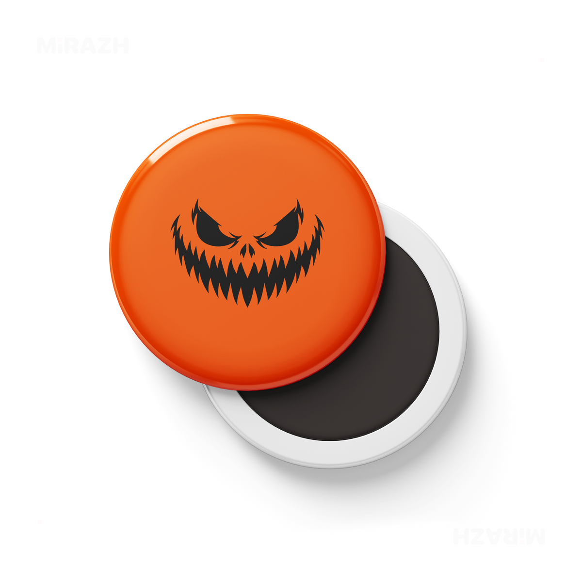 WickedJackOLantern Button Magnet 01 Round