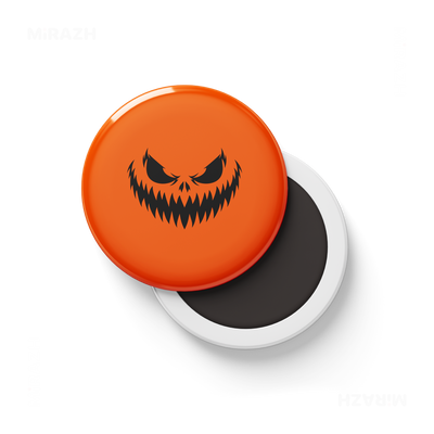 WickedJackOLantern Button Magnet 01 Round