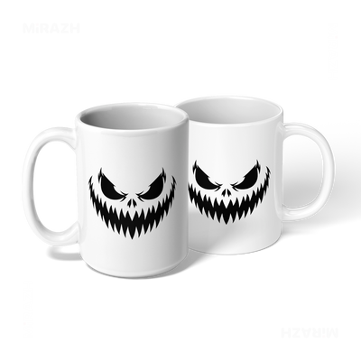WickedJackOLantern Ceramic Mug 08 White