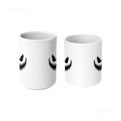 WickedJackOLantern Ceramic Mug 09 White