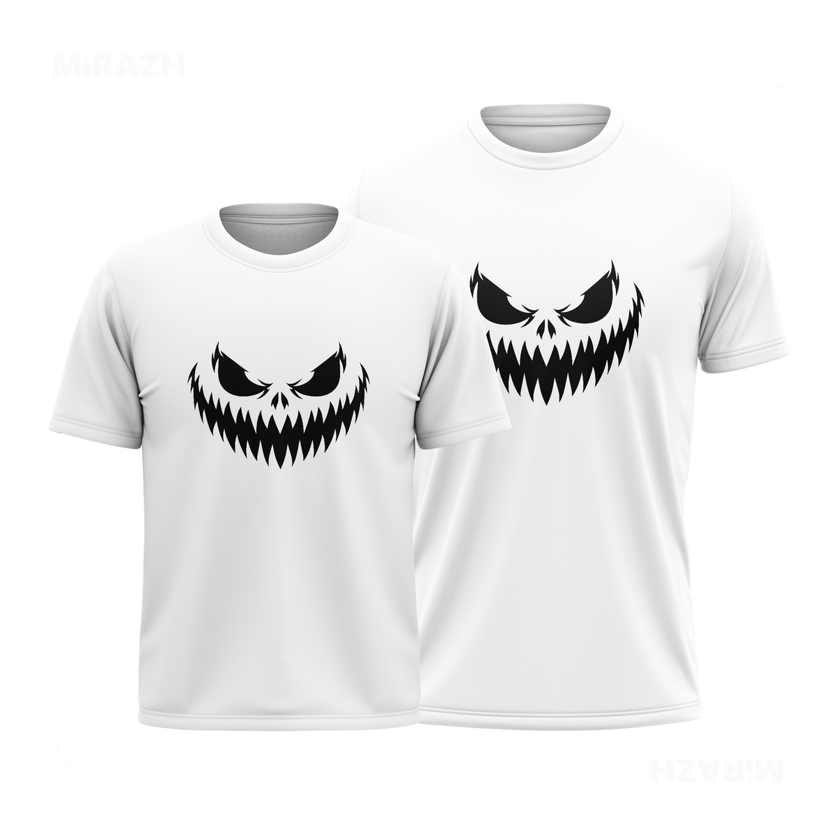 WickedJackOLantern Couple T Shirt 01 White