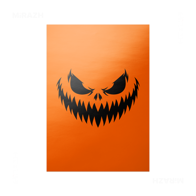 WickedJackOLantern Frameless Poster 01 Semi Glossy