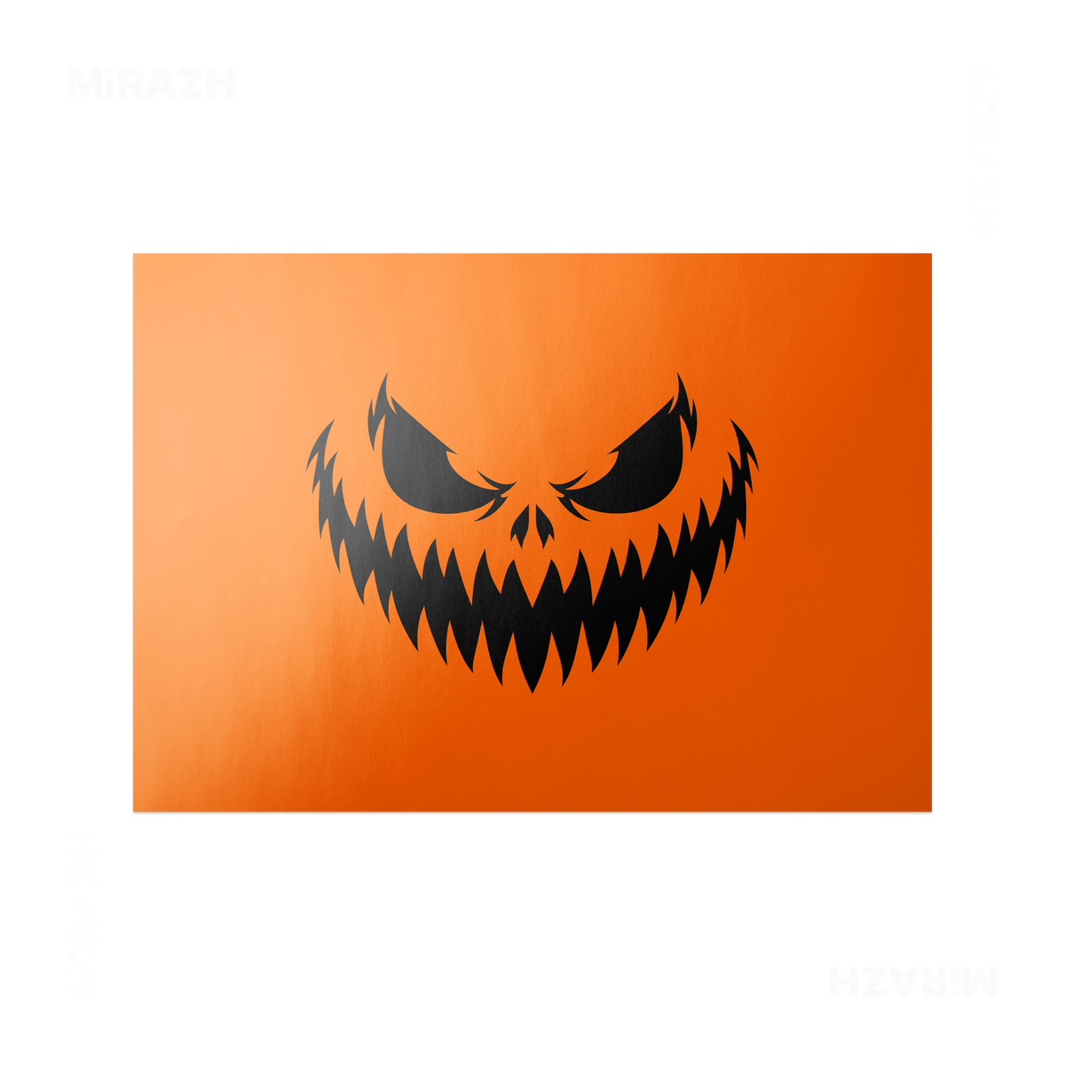 WickedJackOLantern Frameless Poster 03 Semi Glossy