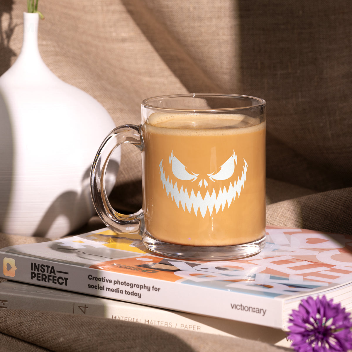 WickedJackOLantern Glass Mug 02