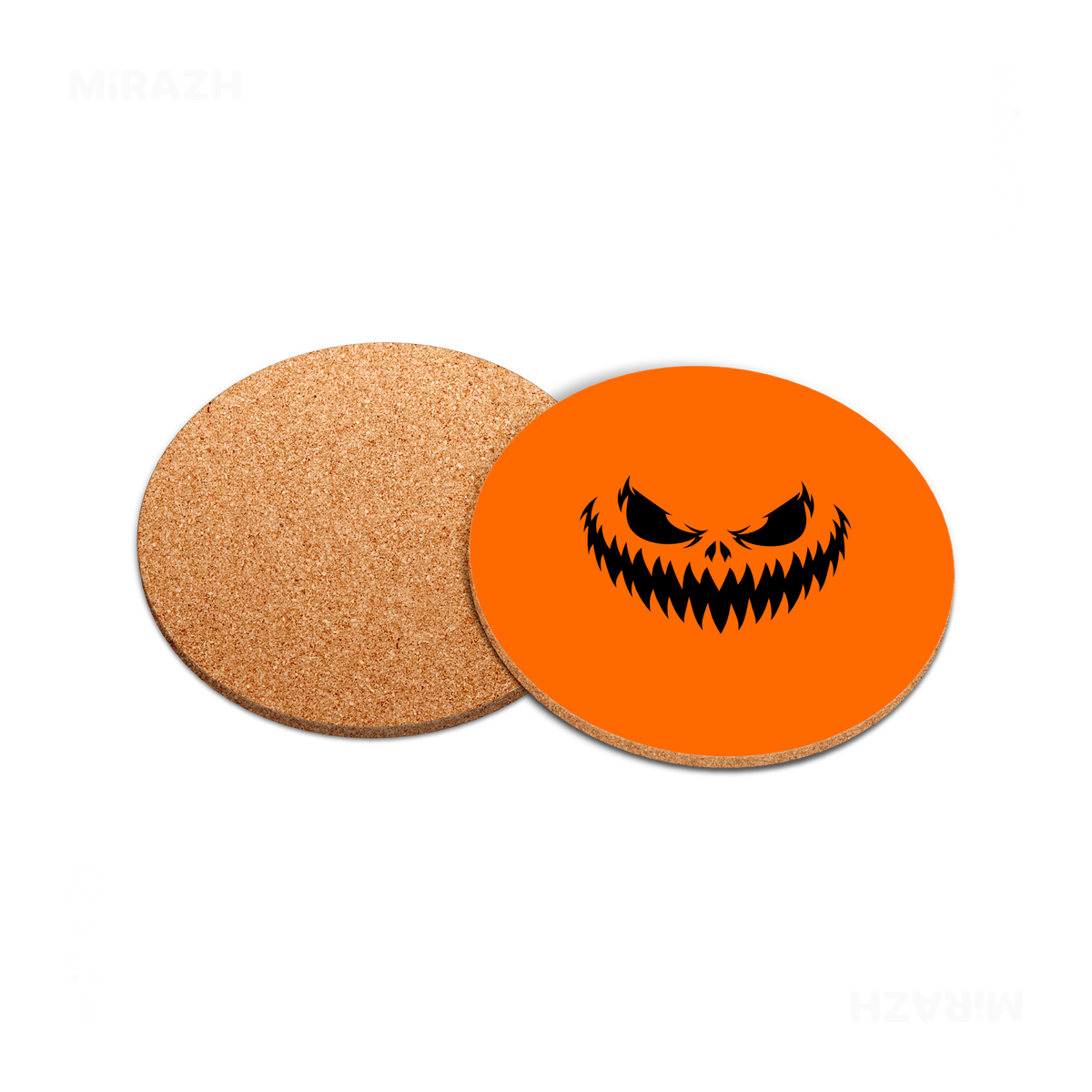WickedJackOLantern High Gloss Coaster 05 Round